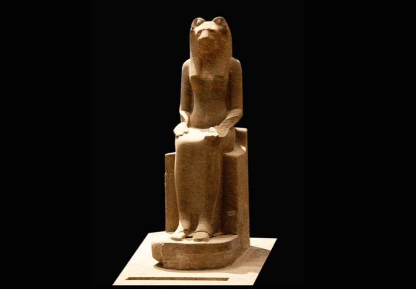 Seated Statue of Goddess Sekhmet