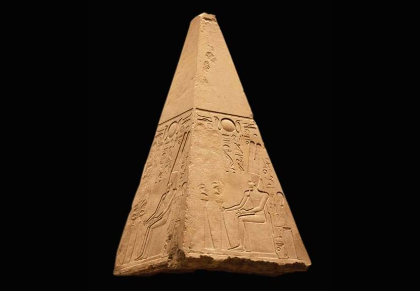 Pyramidion of an Obelisk of Queen Hatshepsut