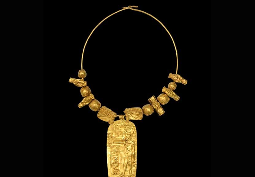 Necklace with Ornaments and Pendant